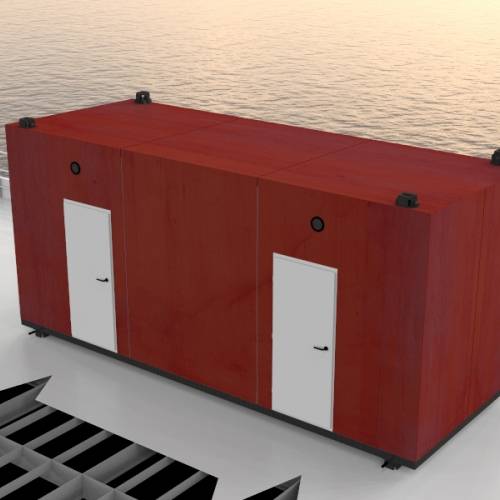 On-board Accommodation Container