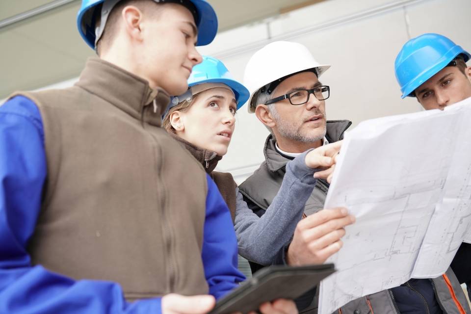 On site supervision